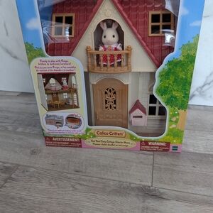 Calico Critters Red Roof Cozy Cottage Playset